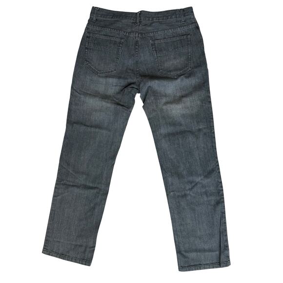 DKNY Gray Performance Denim Jeans Mens 33x32 Faded Everyday Casual Classic 52002 - Picture 7 of 15